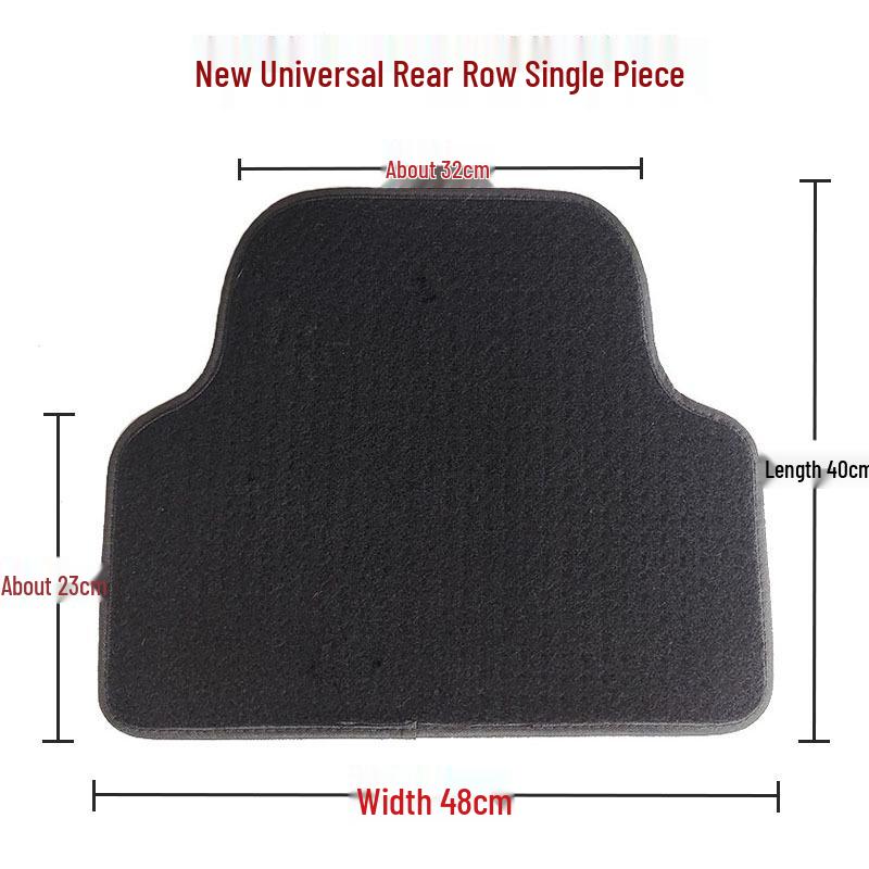 3D Surround Car Floor Mat - Main Driver, Anti-Slip, Suede, Universal Fit