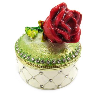 [L6461] - Red 'Rose Red' Jewelry Box