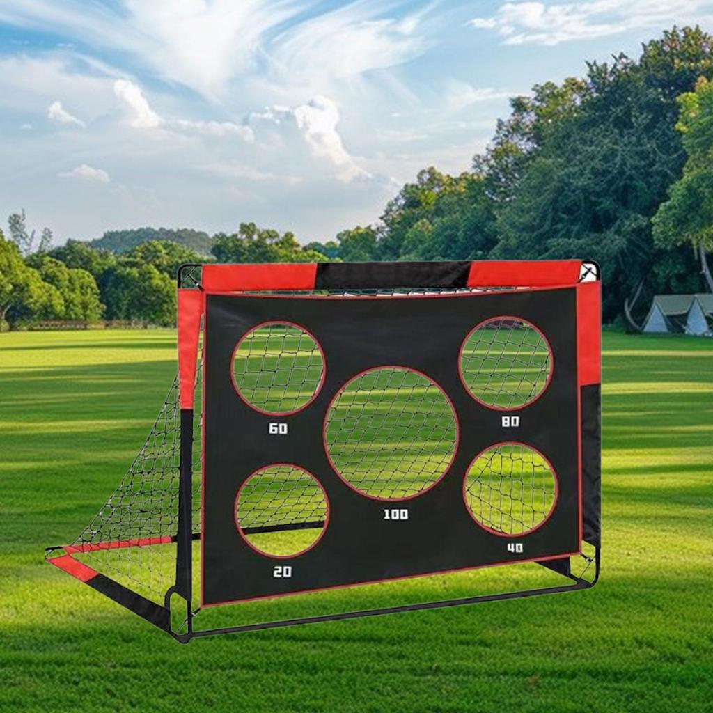 Backyard Soccer Goal for Kids Football Match with Storage Bag Outdoor