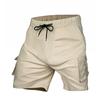 Men's Plus Size Camouflage Casual 5-Point Work Shorts - European & American Style