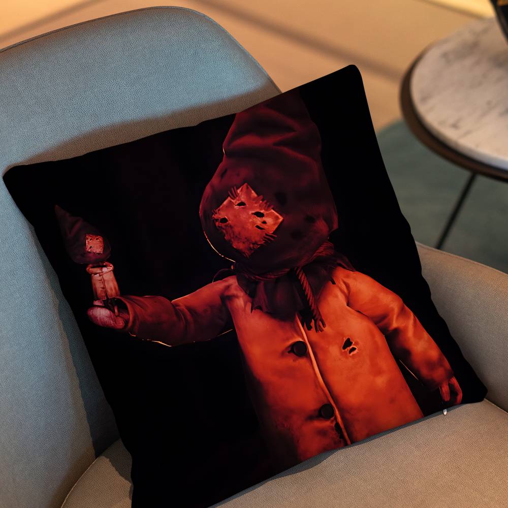 Horror Art Game Reanimal Pillow Case Pillow Case Living Room Sofa Cushion Cover Suitable For Home Bedroom Room Decoration