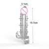 Penis Sleeve Delay Ejaculation Silicone Sex Toys For Couples Crystal Penis Extender Enlarger Cock Enlarger Ring Sex Shop