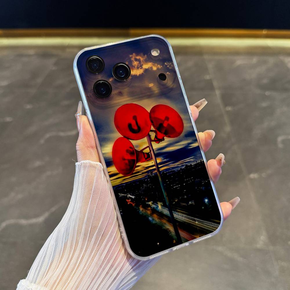 D-DepecheS Mode Phone Case For iPhone 17,16,15,14,13,12,11 Pro,Max,Plus,X,XS,XR,SE4,E Mini Transparent Soft Cover