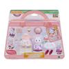 Sylvanian Families Town [Town Fashion Coordination Set -Persian Cat Older Sister-] TVS-9 ST Mark Certification For Ages 3 and Up Toy Dollhouse