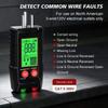 Handheld Receiver Circuit Breaker Finder Digital Display Branch Line Review Outlet Wiring Tester Automatic Detection for US Plug