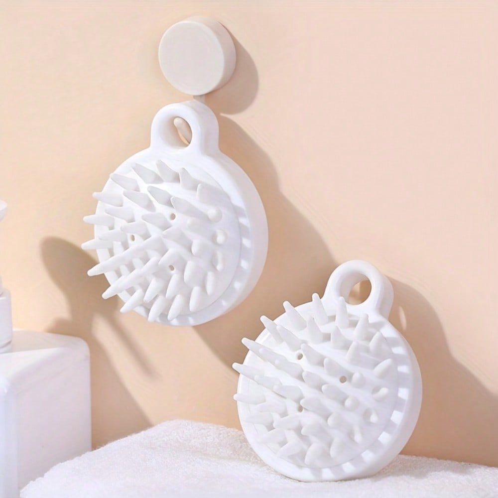 1 Piece Scalp Cleaning Massage Hair Comb, Soft Tooth Hair Brush, Hair Washing Tool For Home Scalp Care