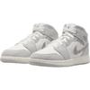 New Jordan Air Jordan 1 Anti Slip Wear Resistant Mid Top Children's Basketball Shoes Gray Teenagers FQ8088-002