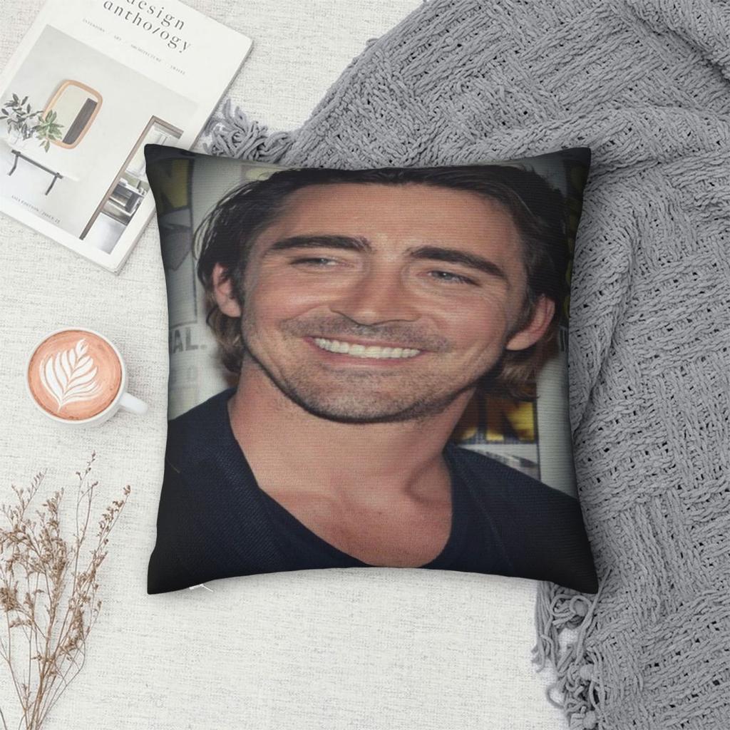 Warm Car Lee Pace Actor Fan Giftdecoration Pillowcase Merch Pillow Covers Square Multiple Sizes