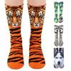 Cotton 3D Print Animal Paw Socks Thicken Dog Tiger Paw Socks Funny Novelty Stocking Unisex