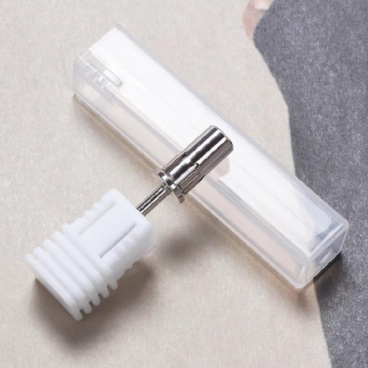 Mandrel Bit for Nails Small Mini Stainless Steel Mandrel Manicure Sandpaper Band