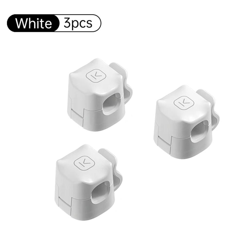 

3/6pcs Under Desk Cable Management Wire Keeper Adjustable Cable Organizer Holder Cable Cord Organizer for Nightstand Desk Office