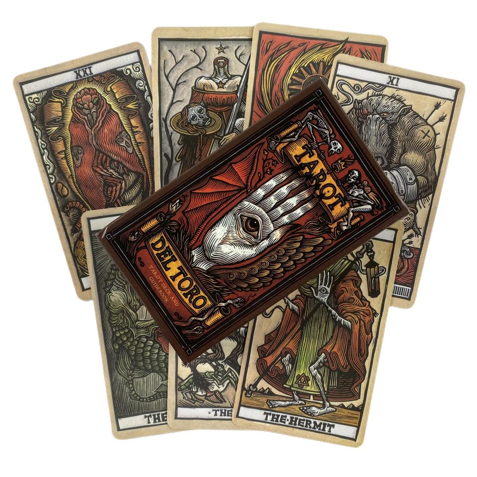 Tattoo Tarot Cards Divination Deck English Versions Edition Oracle Board Playing INK Table Game For Party