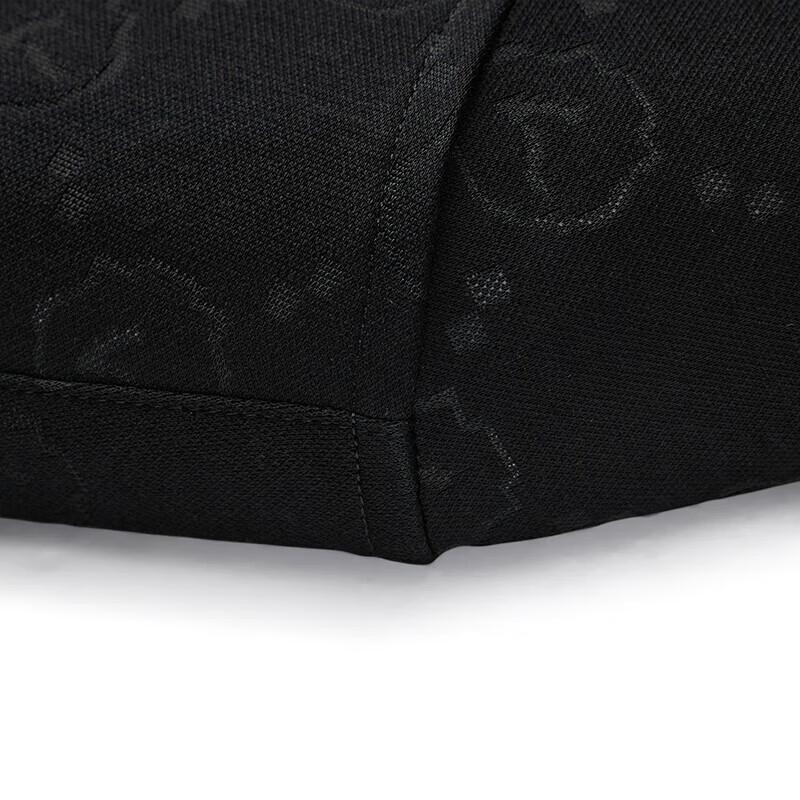 Septwolves Men's High-Elastic Knit Jacquard Short-Sleeve Shirt