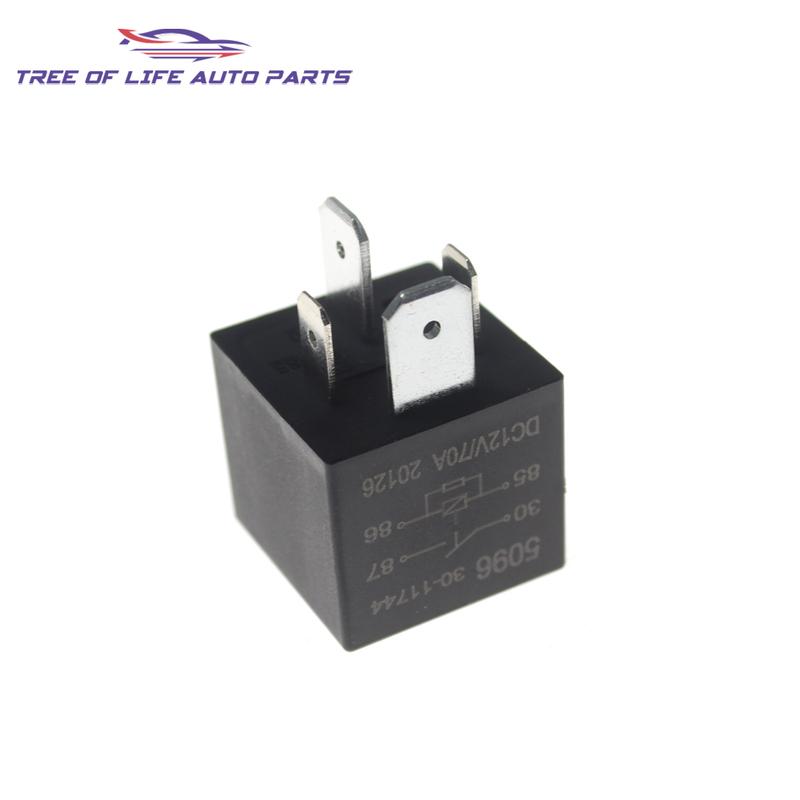 1/2/5/10x 12V 70A 4pin Relay For Ford Focus Fusion Land Rover Discovery Range Rover Sport Jaguar XF V23136-J4-X62 5M5T14B192EA