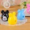 Cute Funny Emoji Poop Pencil Sharpener School Students' Favoriate Mini Double Hole Pencil