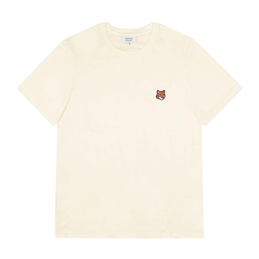Maison Kitune Men Fox Head Patch Short Sleeve Tee 0063 Pm00107kj7026 PM00107KJ7026 0063 (S)