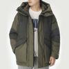Nike Removable Hood Comfortable Warm Durable Down Jacket Men Jacket Dark-Green CU4393-222