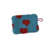 11 wind plush love mouth red envelope student holding small cosmetic bag key change bag ID bag