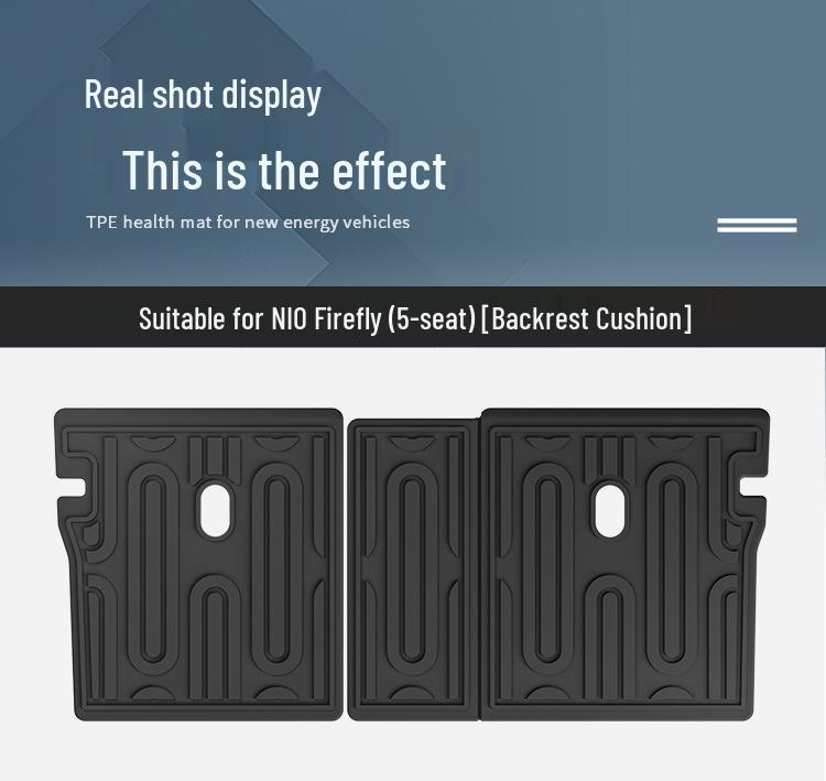 NIO Firefly Car Trunk Mats & Seat Back Cushions - TPE, for Models 25