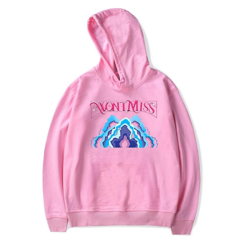 

Unisex Hoodies & Sweatshirts New Kpop Demon Hunters Cool Printed Hoodie 4XL розовый