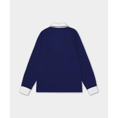 Originals Long Sleeve Knitted Sport Striped Polo Shirt Women Tops KY5732