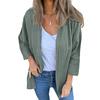 Women's Lightweight Cardigan Open Front Long Sleeve Casual Loose Thin Cardigans with Pockets