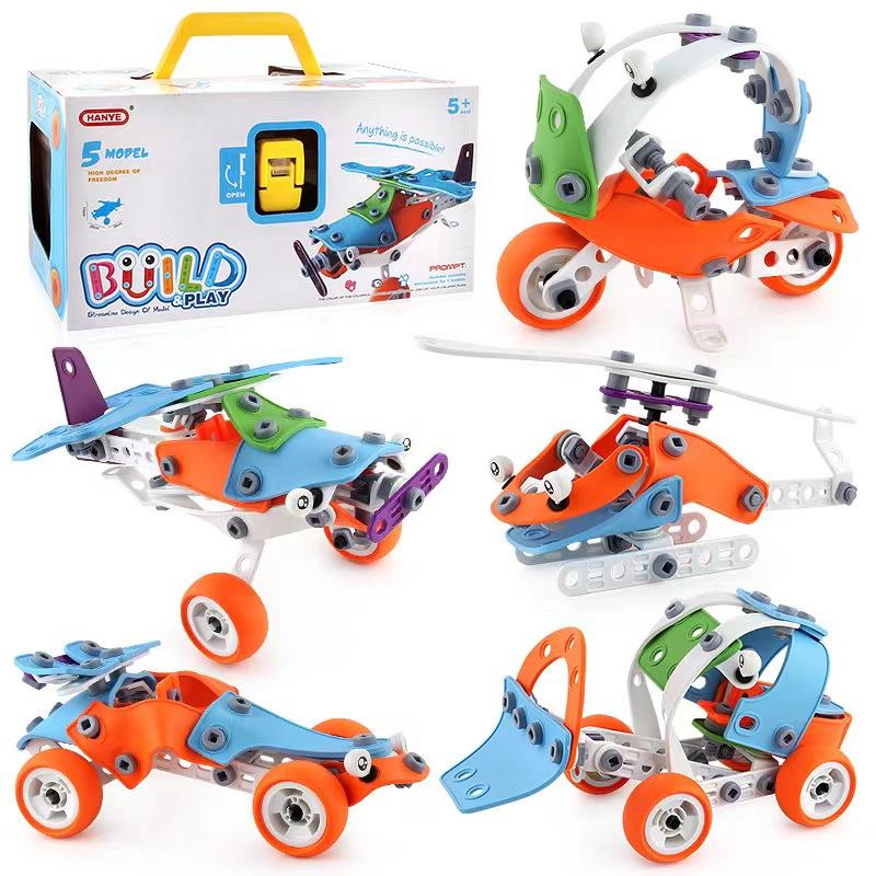 

Toys Educational Creative Building Set for 4+ Birthday Gifts STEM Autism Sensory Toy Building Set Learning Games Boys