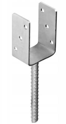 Pfostenschuh 121x120mm M18 zum Einbetonieren