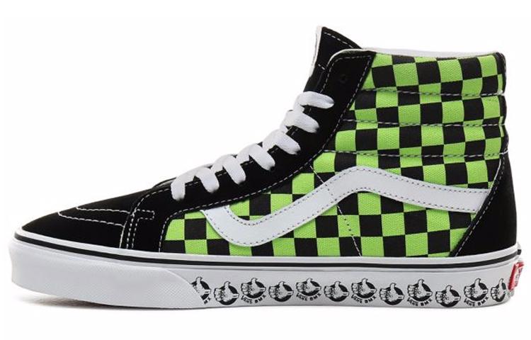 Sk8 Bmx Vans-Hi Reissue Black Sharp Green VN0A4BV8V3W 42.5