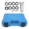 10 Pcs Axle Spindle Threading Set 3 4x20 13 16x20 UNEF M20 M22 M24 Thread Chaser Rethreading Restorer Repair Kit