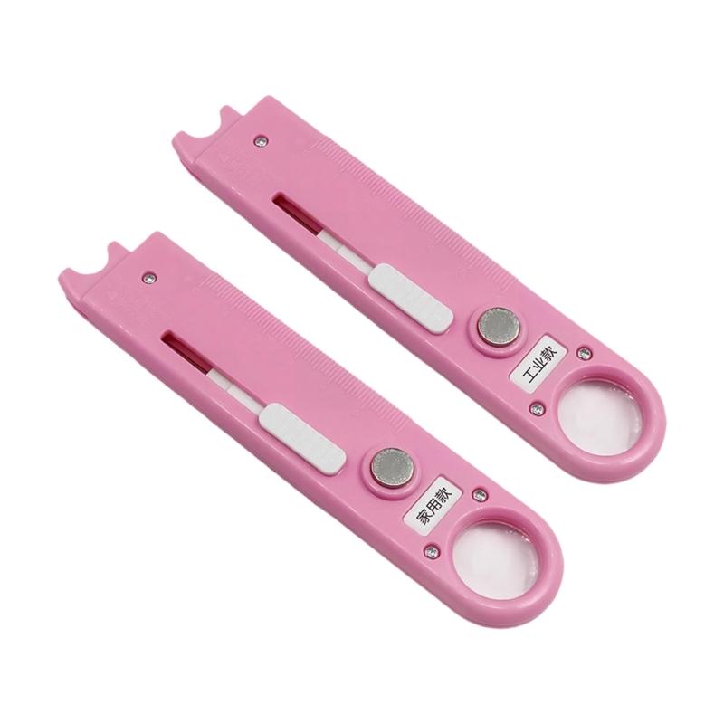 Easy Threading Needle Threader for Fast Sewing In Low Light Conditions Great for Home Use