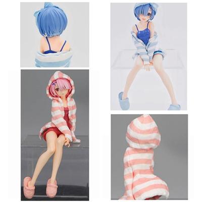 Re Zero começando a vida em outro mundo Rem Ram Anime Action Figure Toys Gift