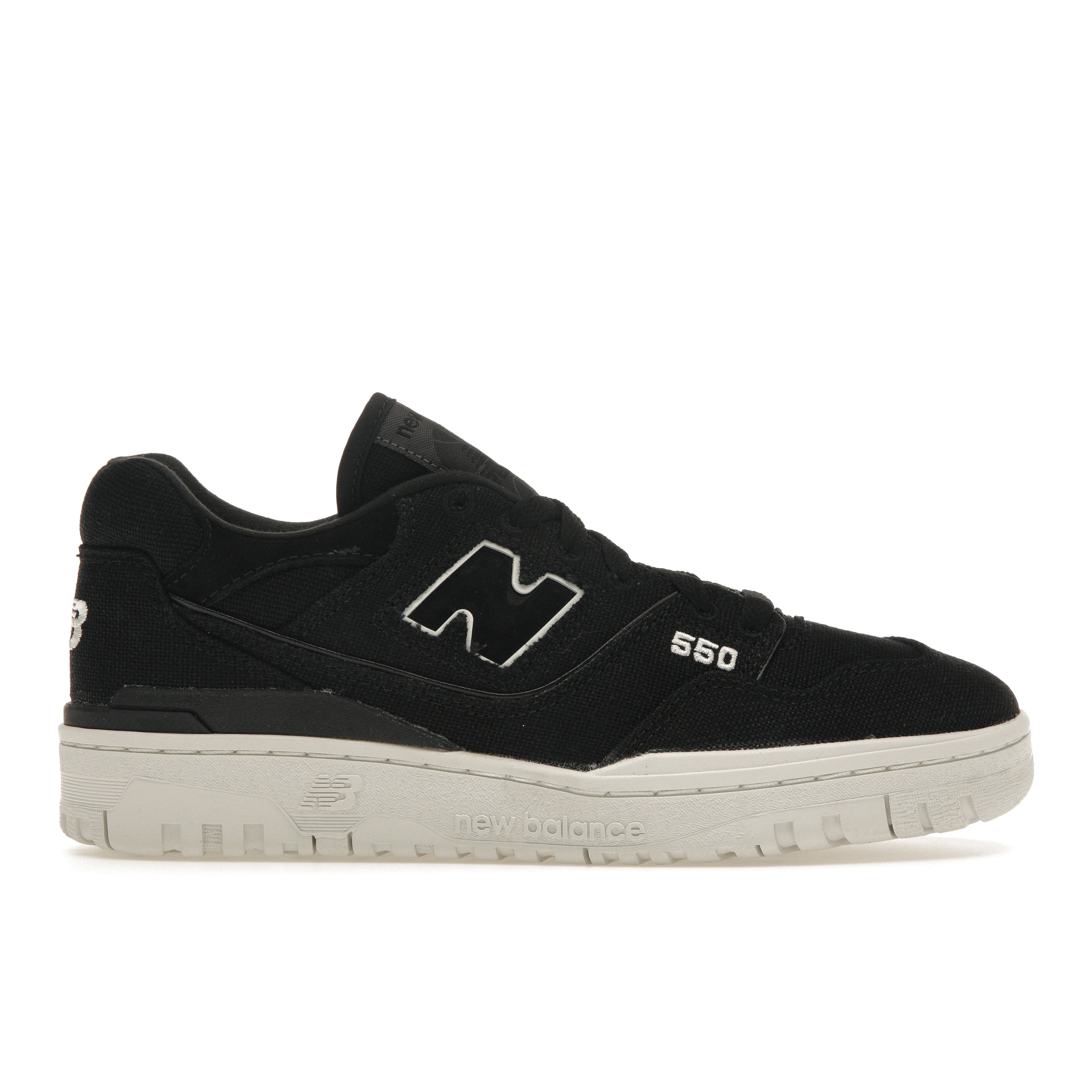

New Balance 550 Hemp Pack - чорні кросівки унісекс, білі BB550MDB 41.5