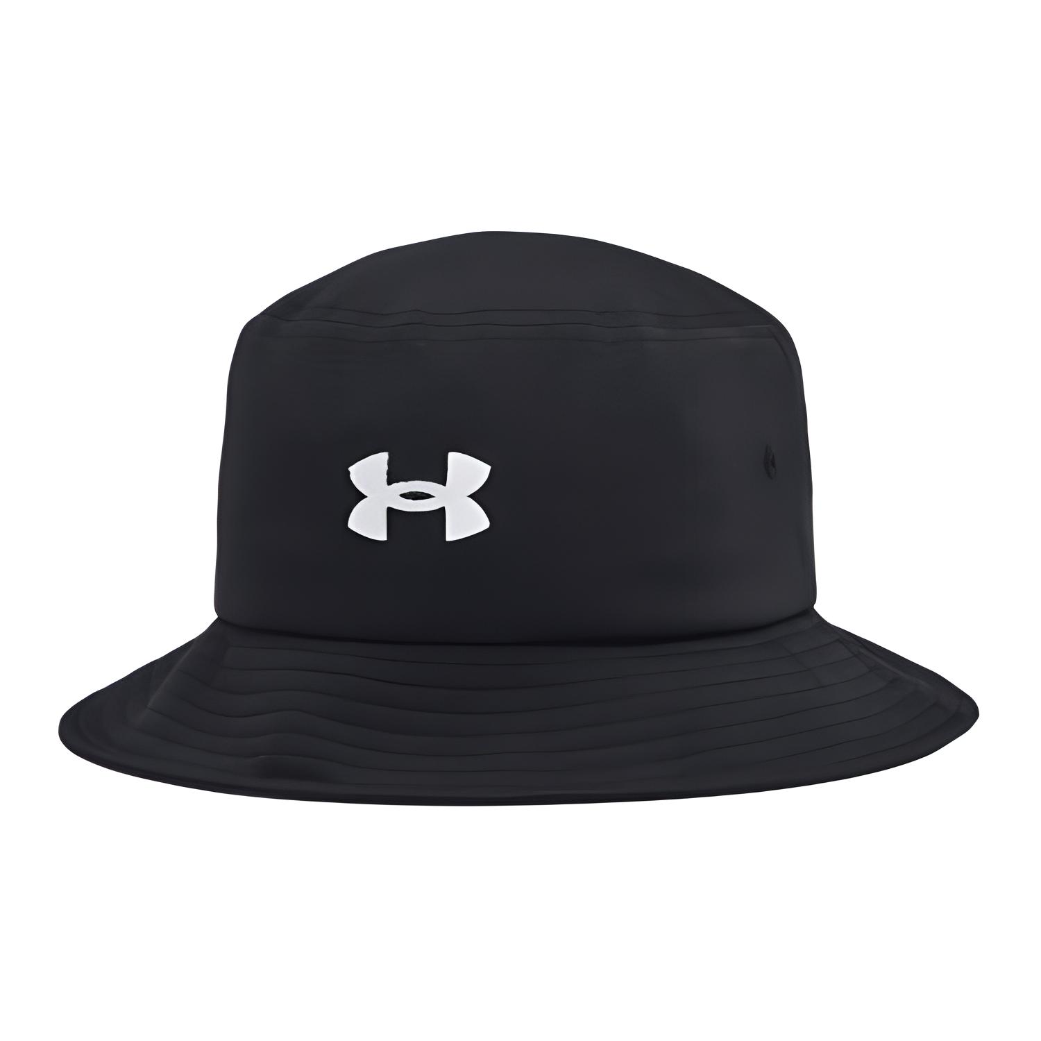 

Under Armour Logo Polyester Fisherman Hat Women hats Black 1384048-001 M/L
