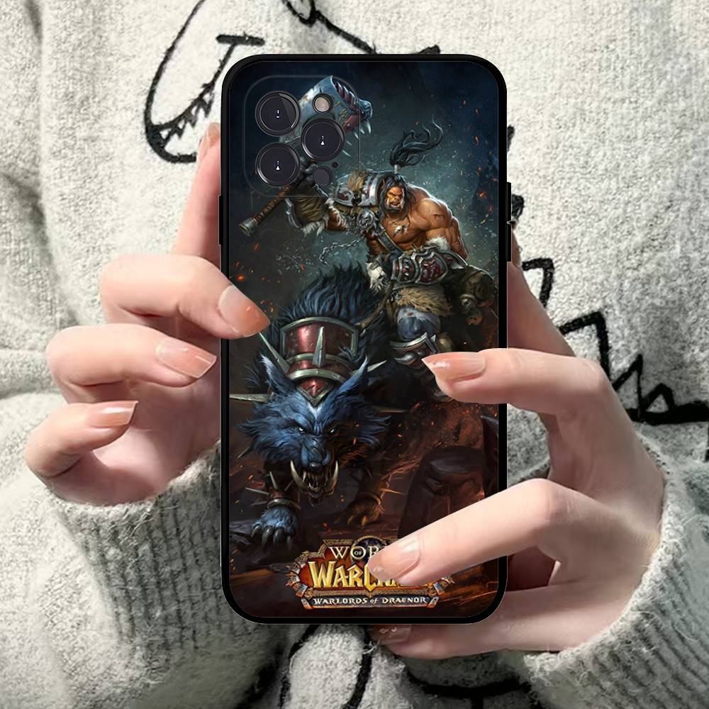 Game World Of W-Warcraftes Phone Case For IPhone 17 16 15 14 11 12 13 Mini Pro XS Max Plus Funda Shell