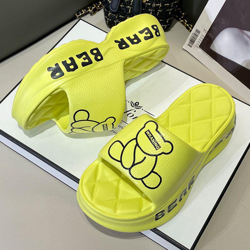 2023 Women's Fashion Thick-Soled Heightening Non-Slip Slippers for Indoor & Outdoor Winter Wear