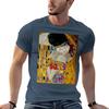 The Kiss By Gustav Klimt Liebespaar The Lovers Tshirt Anime T Shirts For Unisex T Shirts For Unisex Cotton Soft Tshirt