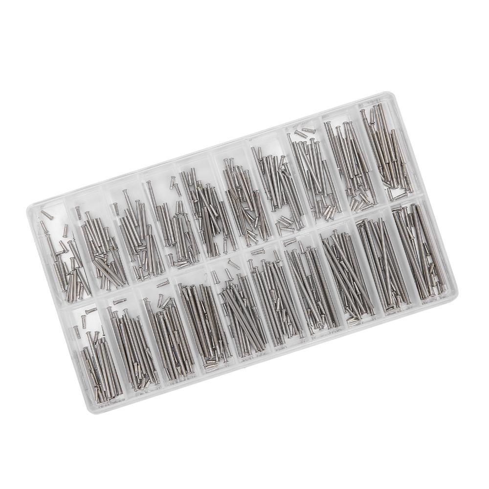 1,2 mm Dicke Rohr Reibstift Stahlmaterial Uhrenarmband Schließe Stege Uhrmacher