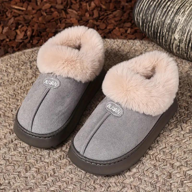 Moteriški plokščiapadžiai šilti dirbtinio kailio sniego batai žiemai nauji lengvi užsisegami aulinukai moterims patogūs neslidūs užsisegami medvilniniai batai