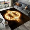 3D SPN Supernatural Sign Dean Sam Carpet Rug for Living Room Bedroom Home Sofa Decoration,Kids Play Area Rug Non-slip Floor Mat