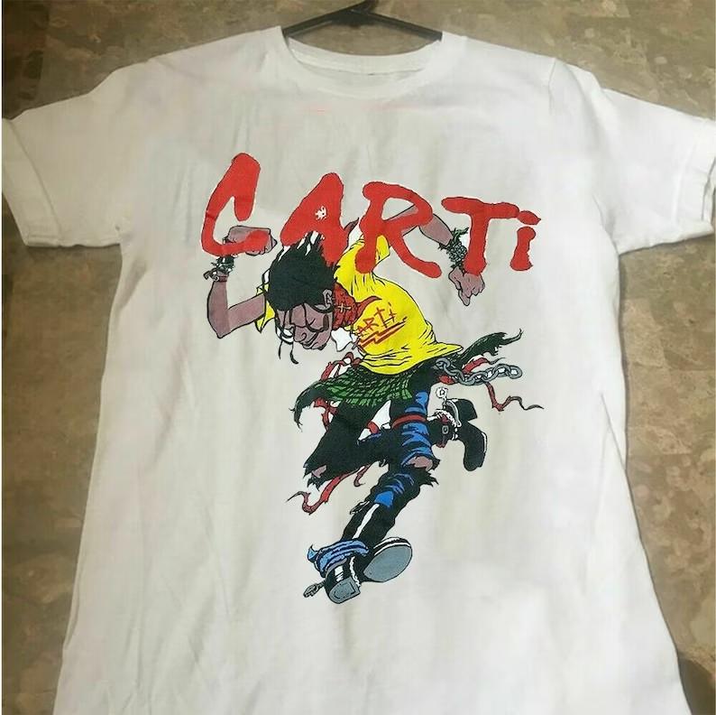 Playboi Carti Круговой Дрочер Тур Футболка Полный Размер S-5XL Односторонняя Унисекс Футболка XXXL