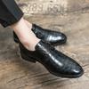 Men's Shoes Large Size New Casual Leather Shoes Fashion One-pedal Loafers Monk Shoes British Trendy Shoes