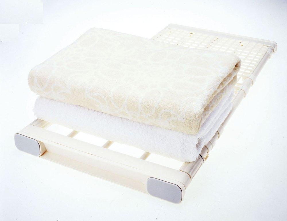 Tombow WM-200 Tension Shelf, Extra Strong, Wide, Fits Widths from 119-200cm, White, Shinki Gosei