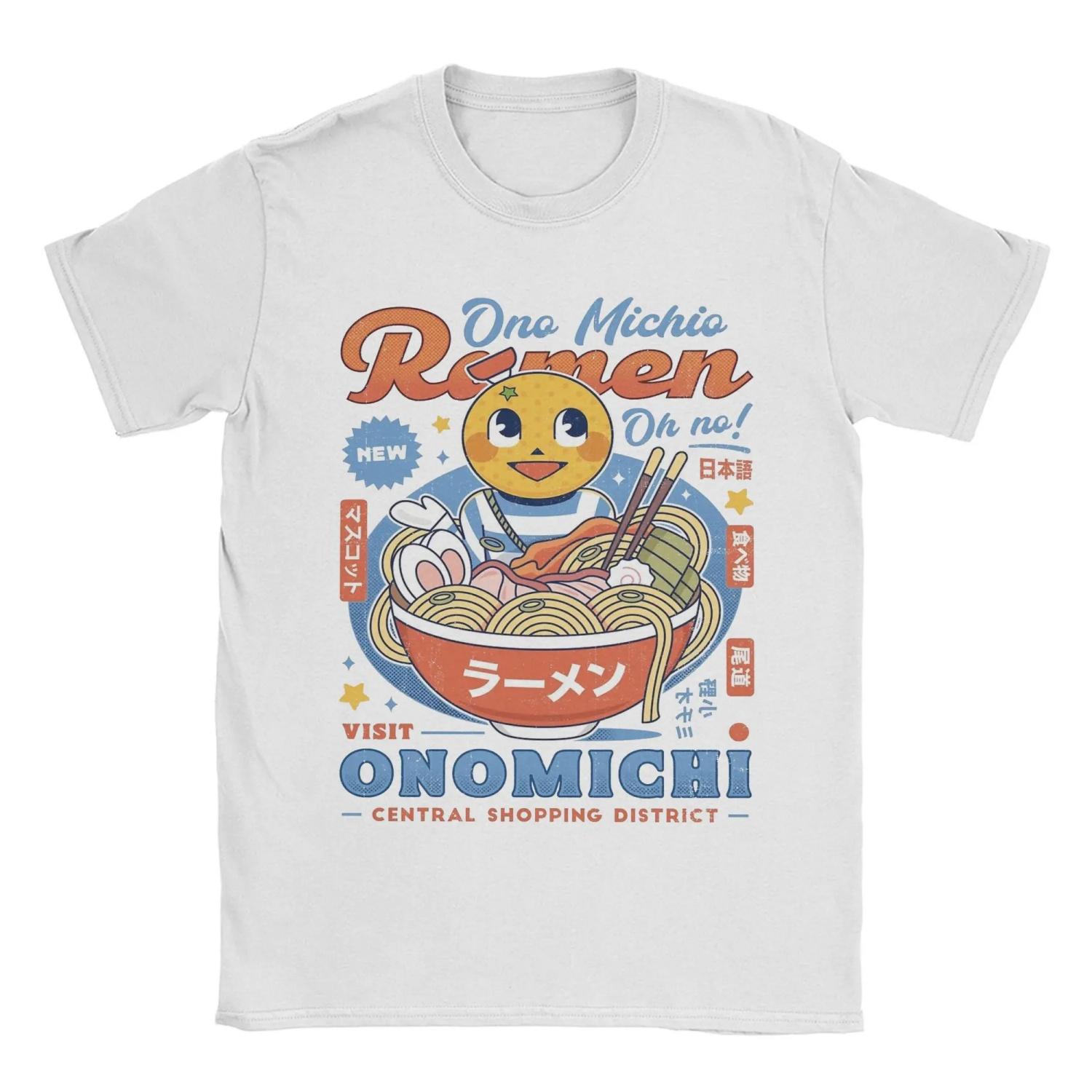 

Ono Michio Ramen Yakuza T Shirt Men Pure Cotton Fun T-Shirts Crewneck Tees Short Sleeve Clothes Gift XXXXXL чорний