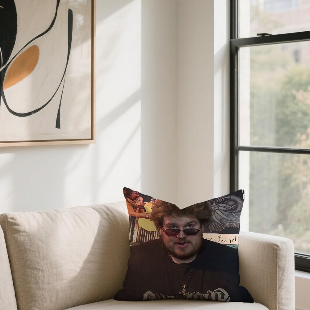 R-Rainer W-Winkler D-Drachenlord cushion cover For Sofa Car Office Cafe Soft And Comfortable Double-Sided Printing Pillow Cover