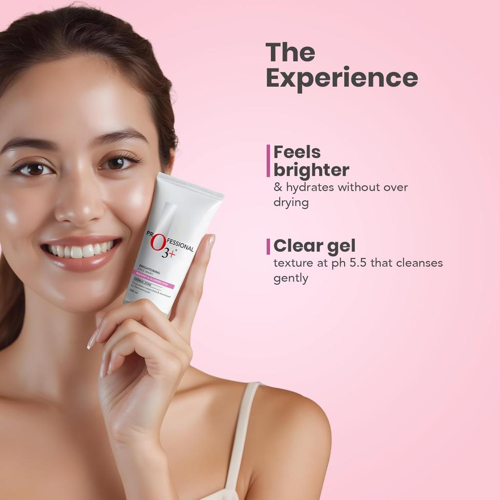 O3+ Uppljusande & Vitgörande Ansiktsrengöring 100g Förpackning med 1 För Strålande Och Klar Hud Daglig Användning