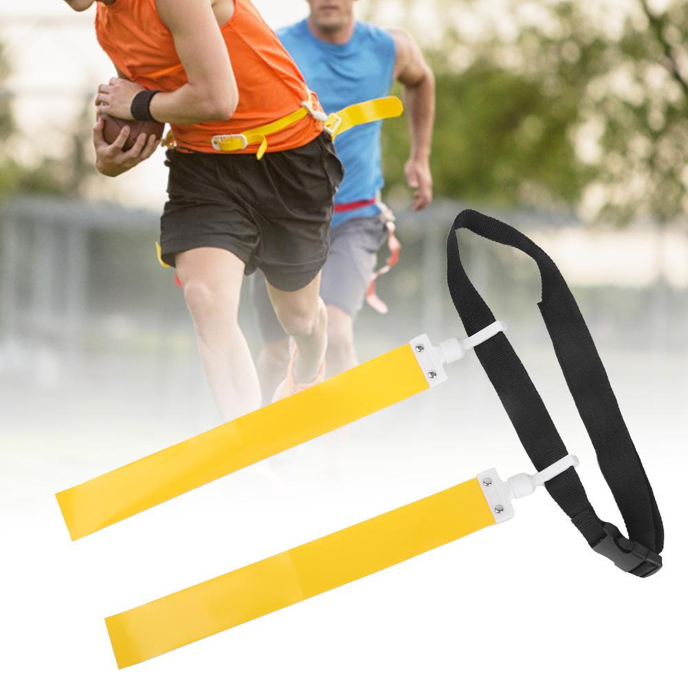 PVC Nylon Air Burden Pressure Release Buckle Sports Soccer Belt Football Waist Tag