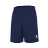 Kelme Soccer Game Pants, Half-Length, Soccer Wear Bottoms, Moisture-Wicking, Quick-Drying, Practice Training Shorts, Navy, XL