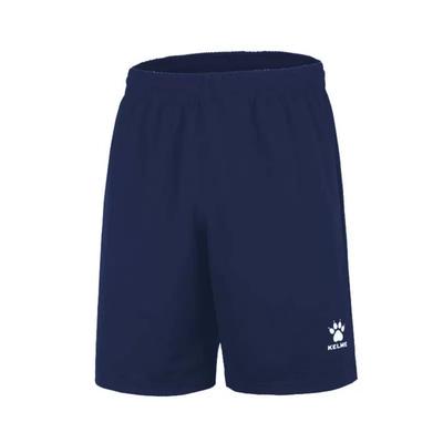 Kelme Soccer Game Pants, Half-Length, Soccer Wear Bottoms, Moisture-Wicking, Quick-Drying, Practice Training Shorts, Navy, XL