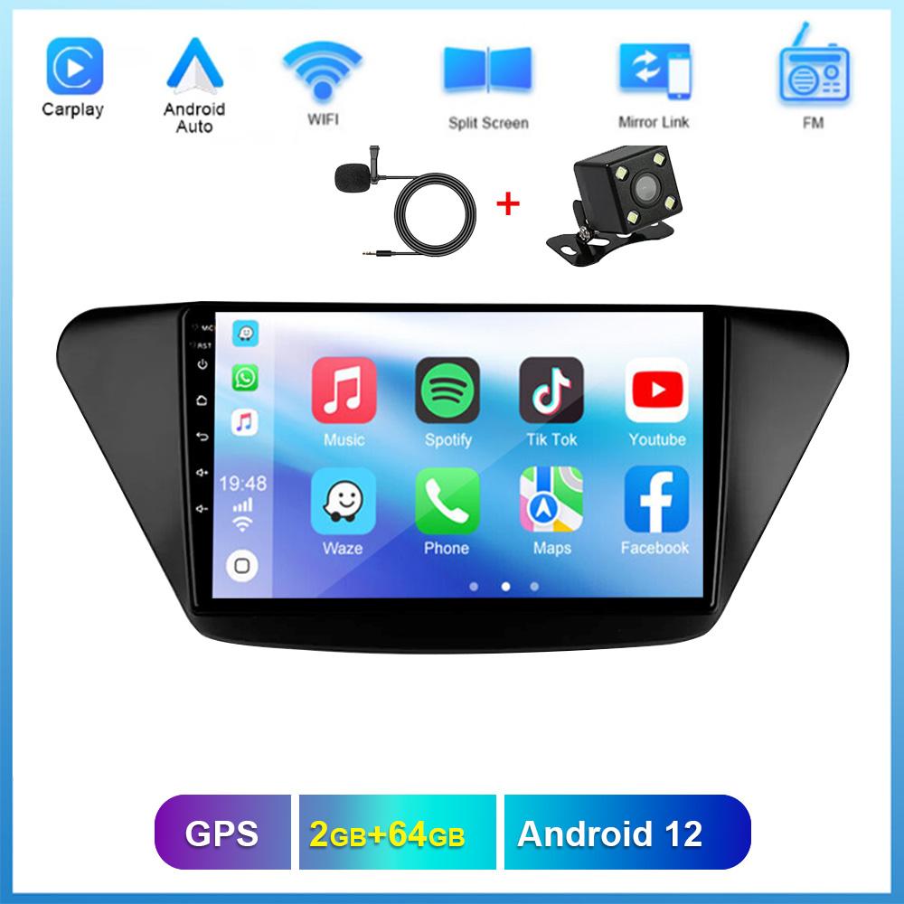 

Автомобильный радиоприемник REAKOSOUND, стерео DSP, 2 din, мультимедийный видеоплеер для Lifan X50 2014, Wi-Fi, авто carplay, GPS-навигация, Bluetooth, Android 2+64+mic+4led